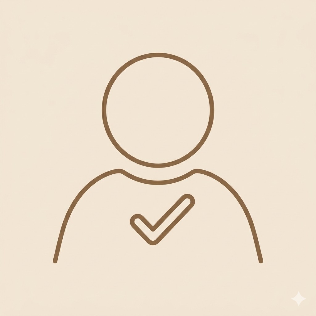 同じ担当者が対応するアイコン